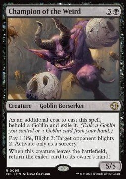 Champion of the Weird - Lorwyn Eclipsed (Rare) [ECL - 95] - El Duelista