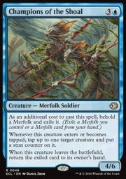Champions of the Shoal - Lorwyn Eclipsed (Rare) [ECL - 46] - El Duelista