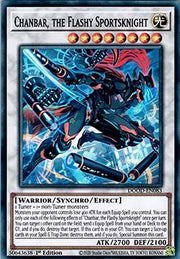 Chanbar, the Flashy Sportsknight - Doom of Dimensions (Super Rare) [DOOD - 083] - El Duelista