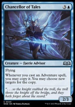 Chancellor of Tales⁣ - Wilds of Eldraine⁣ (Uncommon)⁣ [45] - El Duelista