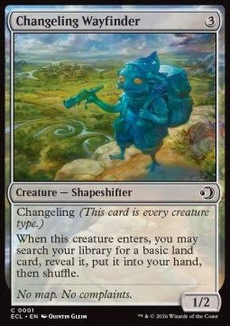 Changeling Wayfinder - Lorwyn Eclipsed (Common) [ECL - 1] - El Duelista
