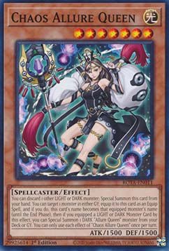 Chaos Allure Queen⁣ - Rage of the Abyss⁣ (Common)⁣ [011] - El Duelista