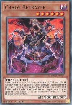Chaos Betrayer - Dark Neostorm (Rare) [DANE - 021] - El Duelista