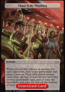 Chaos Is My Plaything⁣ - Commander: Duskmourn: House of Horror⁣ (Special)⁣ [329] - El Duelista