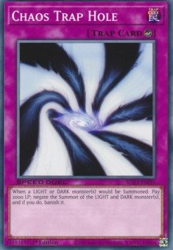 Chaos Trap Hole⁣ - Speed Duel GX: Duelists of Shadows⁣ (Common)⁣ [I35] - El Duelista