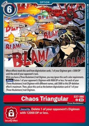 Chaos Triangular (EX7 - 066) (V.1)⁣ - Digimon Liberator⁣ (Uncommon)⁣ [066] - El Duelista