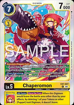Chaperomon (EX7 - 027)⁣ - Digimon Liberator⁣ (Rare)⁣ [027] - El Duelista