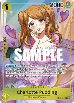 Charlotte Pudding (OP03 - 112) (V.2) - Pillars of Strength (Alternate Art) [OP03 - 112] - El Duelista