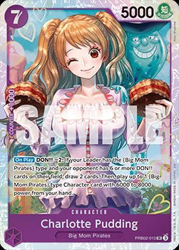 Charlotte Pudding (PRB02 - 010) (V.1) - The Best Vol.2 (Super Rare) [PRB02 - 010] - El Duelista