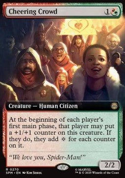 Cheering Crowd - Magic: The Gathering | Marvel's Spider - Man: Extras (Rare) [XSPM - 270] - El Duelista