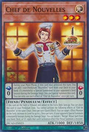 Chef de Nouvelles⁣ - Duelist’s Advance⁣ (Common)⁣ [023] - El Duelista