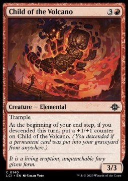 Child of the Volcano⁣ - The Lost Caverns of Ixalan⁣ (Common)⁣ [140] - El Duelista