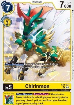 Chirinmon (EX5 - 031)⁣ - Animal Colosseum⁣ (Uncommon)⁣ [031] - El Duelista