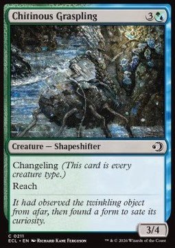 Chitinous Graspling - Lorwyn Eclipsed (Common) [ECL - 211] - El Duelista