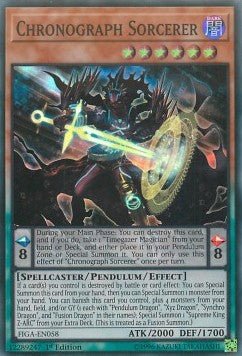 Chronograph Sorcerer - Fists of the Gadgets (Super Rare) [FIGA - 058] - El Duelista