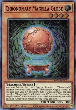 Chronomaly Magella Globe - Dawn of Majesty (Super Rare) [DAMA - 013] - El Duelista