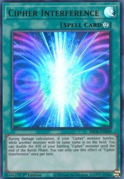 Cipher Interference - Brothers of Legend (Ultra Rare) [BROL - 039] - El Duelista