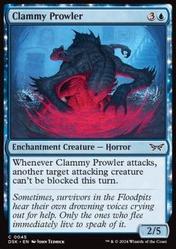 Clammy Prowler⁣ - Duskmourn: House of Horror⁣ (Common)⁣ [45] - El Duelista