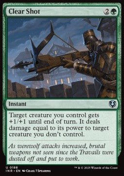 Clear Shot⁣ - Innistrad Remastered⁣ (Uncommon)⁣ [188] - El Duelista
