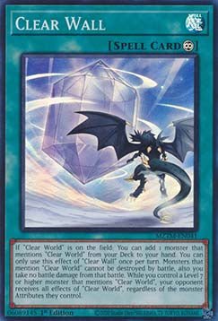 Clear Wall - Maze of the Master (Super Rare) [MZTM - 041] - El Duelista