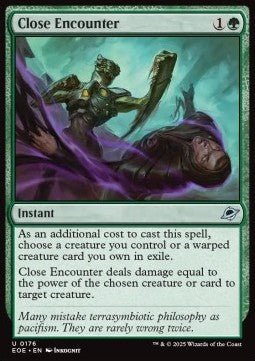 Close Encounter⁣ - Edge of Eternities⁣ (Uncommon)⁣ [176] - El Duelista