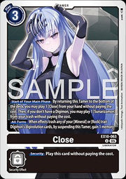 Close (EX10 - 063) (V.1) - Sinister Order (Uncommon) [063] - El Duelista