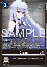Close (P - 169) - Premium Bandai Products (Alternative Art) [PB - XX - P - 169] - El Duelista