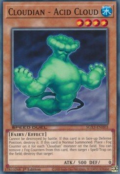 Cloudian - Acid Cloud⁣ - Speed Duel GX: Duelists of Shadows⁣ (Common)⁣ [H03] - El Duelista