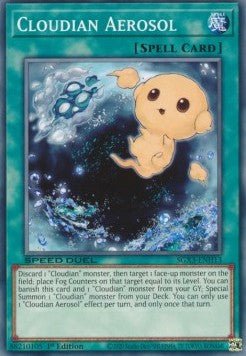 Cloudian Aerosol⁣ - Speed Duel GX: Duelists of Shadows⁣ (Common)⁣ [H13] - El Duelista