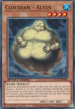 Cloudian - Altus⁣ - Speed Duel GX: Duelists of Shadows⁣ (Common)⁣ [H04] - El Duelista