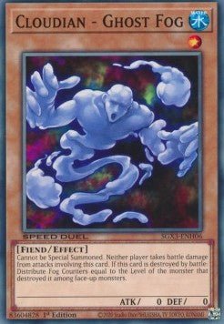 Cloudian - Ghost Fog⁣ - Speed Duel GX: Duelists of Shadows⁣ (Common)⁣ [H06] - El Duelista