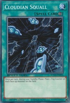 Cloudian Squall⁣ - Speed Duel GX: Duelists of Shadows⁣ (Common)⁣ [H14] - El Duelista