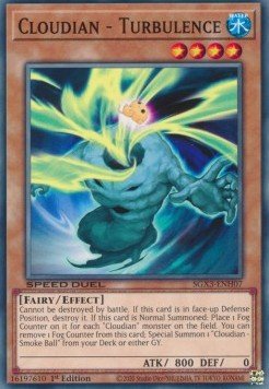 Cloudian - Turbulence⁣ - Speed Duel GX: Duelists of Shadows⁣ (Common)⁣ [H07] - El Duelista