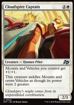 Cloudspire Captain⁣ - Aetherdrift⁣ (Uncommon)⁣ [9] - El Duelista