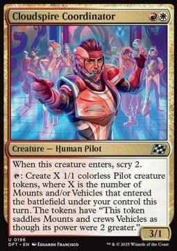 Cloudspire Coordinator⁣ - Aetherdrift⁣ (Uncommon)⁣ [196] - El Duelista