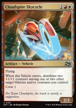 Cloudspire Skycycle⁣ - Aetherdrift⁣ (Uncommon)⁣ [197] - El Duelista