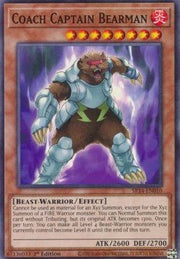 Coach Captain Bearman⁣ - Structure Deck: Fire Kings⁣ (Common)⁣ [010] - El Duelista