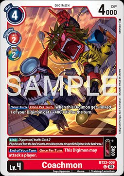 Coachmon (BT23 - 009) - Hackers' Slumber (Common) [BT - 23 - 009] - El Duelista