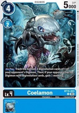 Coelamon (BT15 - 023)⁣ - Exceed Apocalypse⁣ (Common)⁣ [023] - El Duelista