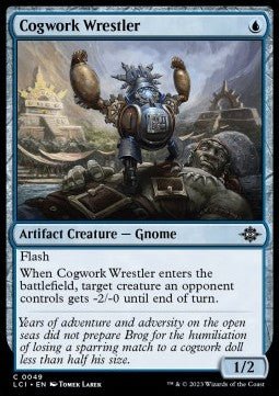 Cogwork Wrestler⁣ - The Lost Caverns of Ixalan⁣ (Common)⁣ [49] - El Duelista