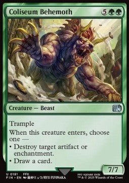 Coliseum Behemoth⁣ - Magic: The Gathering - FINAL FANTASY⁣ (Uncommon)⁣ [181] - El Duelista