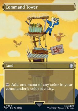 Command Tower (V.1) - Universes Beyond: Fallout: Extras (Uncommon) [XPIP - 360] - El Duelista