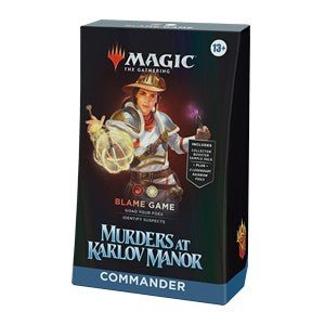 Commander: Murders at Karlov Manor: "Blame Game" Commander Deck - El Duelista