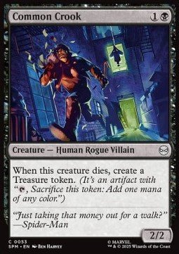 Common Crook - Magic: The Gathering | Marvel's Spider - Man (Common) [SPM - 53] - El Duelista