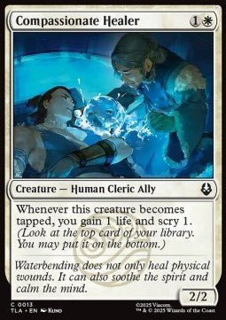 Compassionate Healer - Magic: The Gathering | Avatar: The Last Airbender (Common) [TLA - 13] - El Duelista