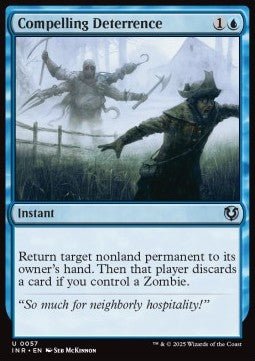 Compelling Deterrence⁣ - Innistrad Remastered⁣ (Uncommon)⁣ [57] - El Duelista