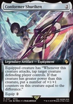 Conformer Shuriken⁣ - Commander: Magic: The Gathering - FINAL FANTASY: Extras⁣ (Rare)⁣ [127] - El Duelista