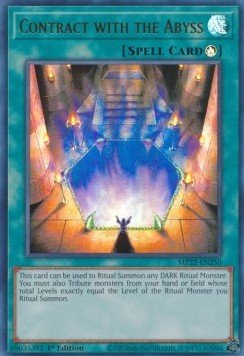 Contract with the Abyss - 2022 Tin of the Pharaoh's Gods (Ultra Rare) [MP22 - 250] - El Duelista