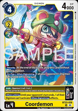 Coordemon (BT23 - 028) - Hackers' Slumber (Uncommon) [BT - 23 - 028] - El Duelista