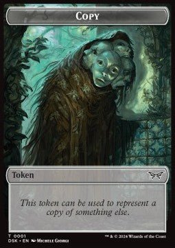 Copy Token // Treasure Token⁣ - Duskmourn: House of Horror: Tokens⁣ (Token)⁣ [T 1/15] - El Duelista